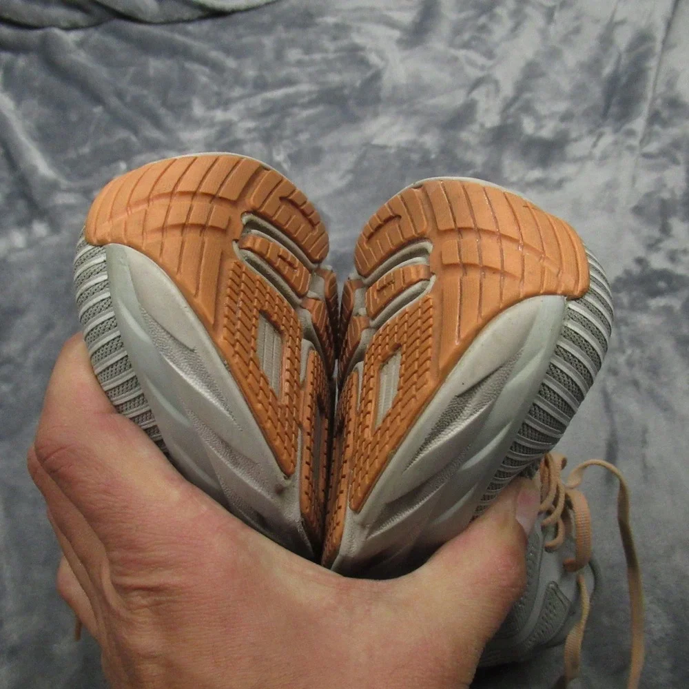 Hoka Womens Shoes 10D Harbor Mist Bondi 7 Wide Running Lightweight Chunky Active